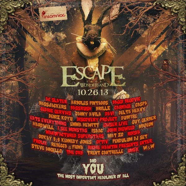 Escape line-up