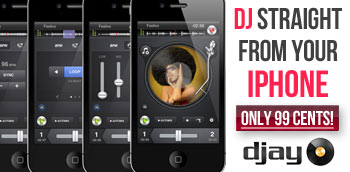 Become a DJ on your iPhone with Djay!