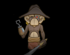 Robotic Pirate Monkey – Jolene