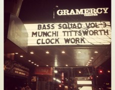 Review: Bass Squad Vol. 3 ft. Munchi, Tittsworth, and Clockwork @ Gramercy Theatre NYC 1/21/12